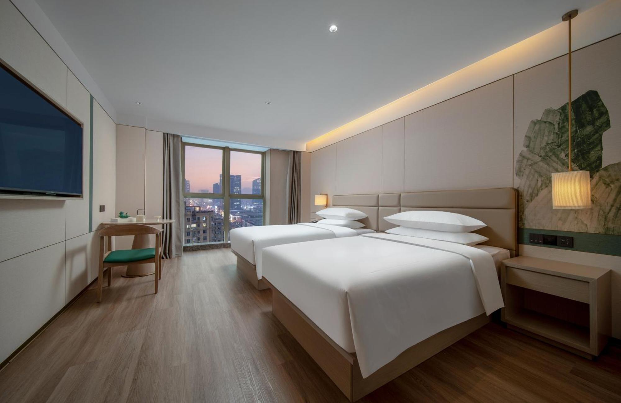 Manju Hotel Shaoxing Keqiao Wanda Esterno foto